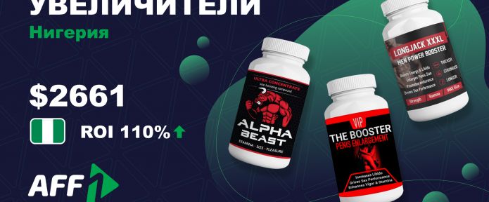 Кейс: 2661 доллар на увеличителях на Нигерию с ROI 110,41
