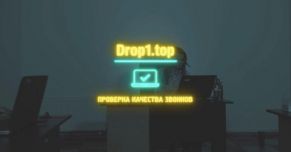 Проверка качества звонков. Как Работает Drop1.Top