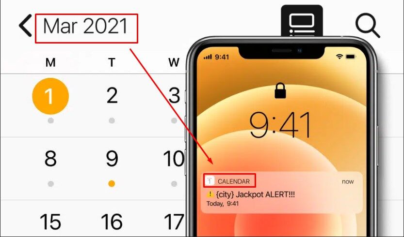 Пуши 2022: реклама через Apple и Google календари