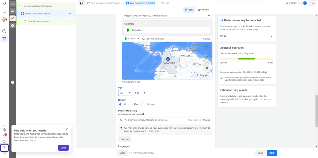 Бери и лей: КЕЙС 10 170 долларов с FB на Колумбию
