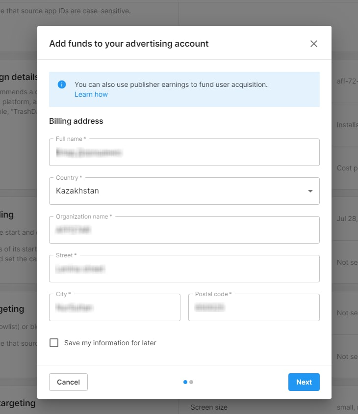 Как лить подписки с Unity ADS. Профит 5 219 долларов