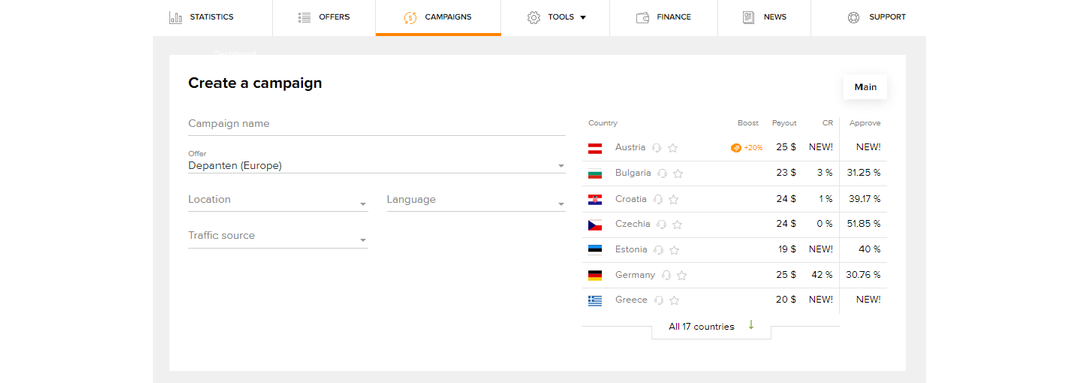 Как работать с нутра вертикалью на примере Everad