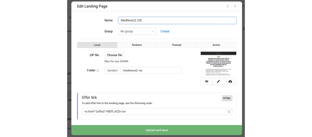 Интеграция Everad и обновленного трекера Keitaro 10