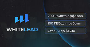 Твой проводник в мир крипто вертикали, доверь свой трафик WhiteLead