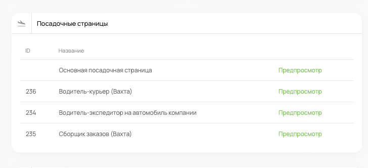 Новые лендинги для всех офферов