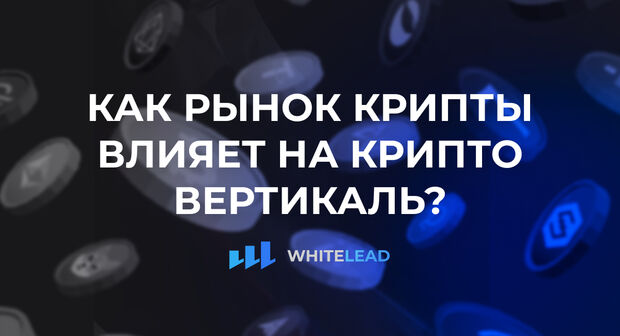 Как рынок крипты влияет на крипто вертикаль?