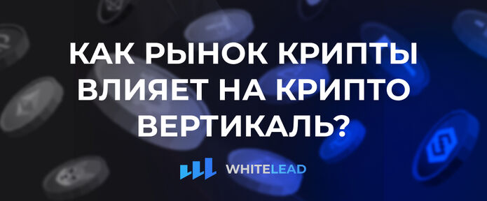 Как рынок крипты влияет на крипто вертикаль?