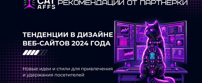 Тенденции в дизайне веб-сайтов 2024 года: новые идеи и стили
