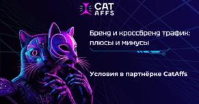 Всё, что вы должны знать о брендовом и кросс-брендовом трафике. Плюсы, минусы и условия в партнёрке CatAffs