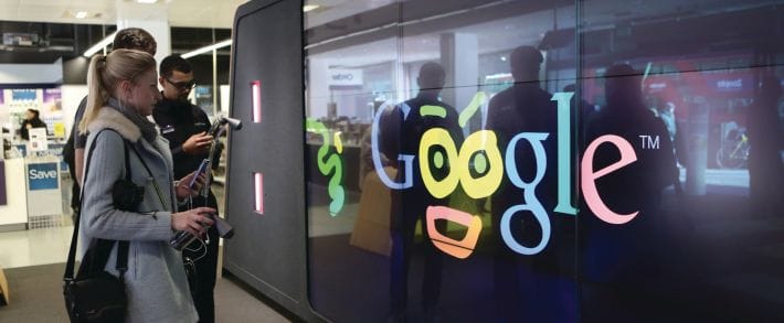 Google начал тестировать товарные объявления в КМС