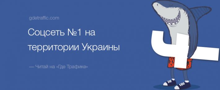 Украинцы признали Facebook самой популярной соцсетью