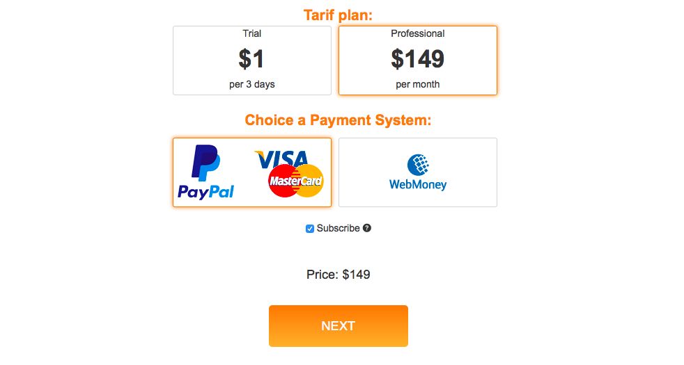 Сервис для сбора и анализа нативной рекламы SpyOver