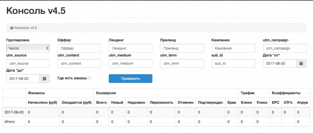 Товарная партнерка TRAFA.RED