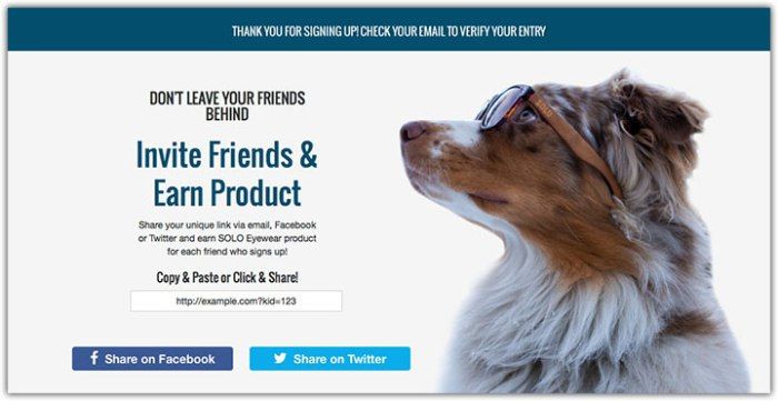 Страница благодарности для повышения конверта