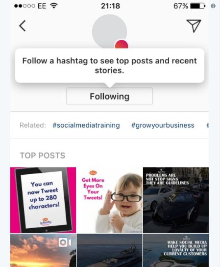 Instagram позволит подписываться на хэштеги