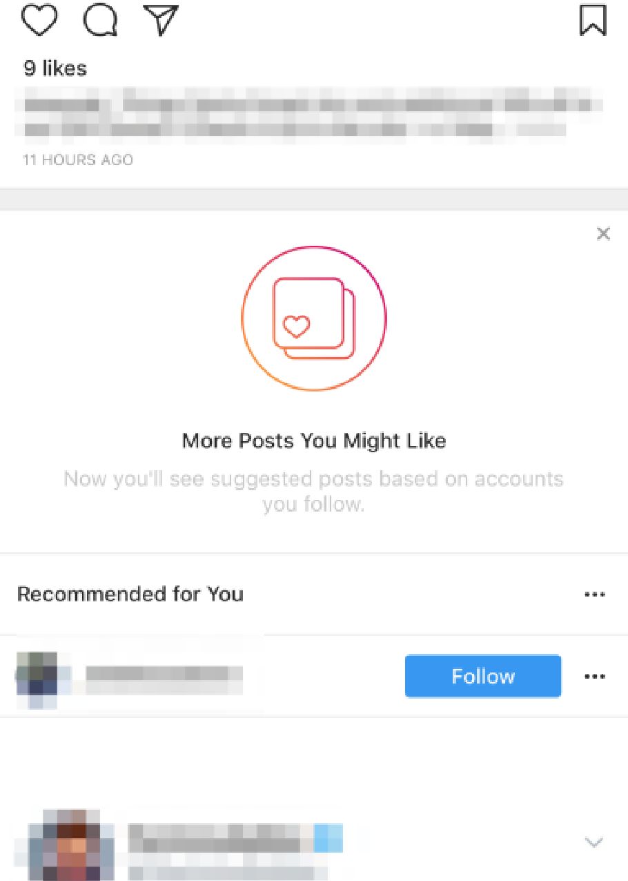Большой Instagram следит за тобой: теперь рекомендовать будут и посты