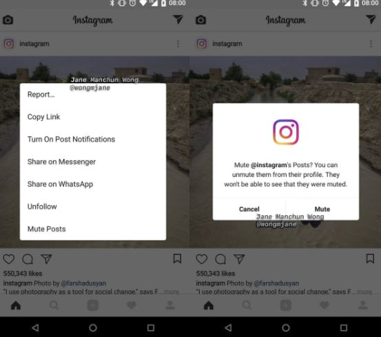 Instagram готовится к запуску календаря Stories, Mute Posts и многое другое