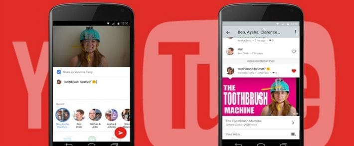 Мессенджер YouTube уже на десктопе