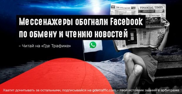 Facebook против мессенджеров