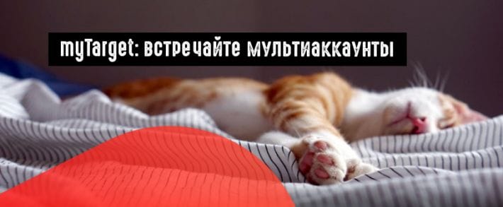 myTarget: 50 аккаунтов в одном рекламном кабинете