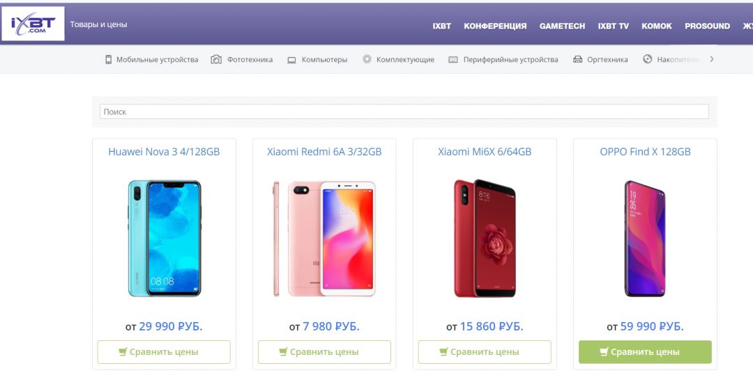 Виды товарных витрин в CPA-партнерках