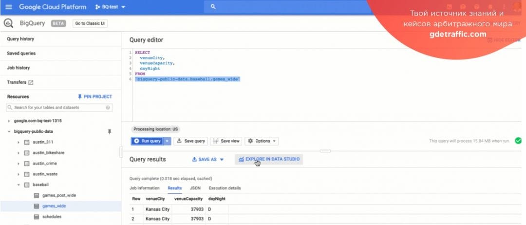 Google завершил бета-тестирование Data Studio