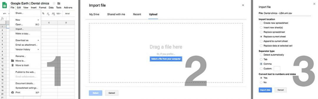 Как собрать базу для email-рассылки с помощью Google Earth?