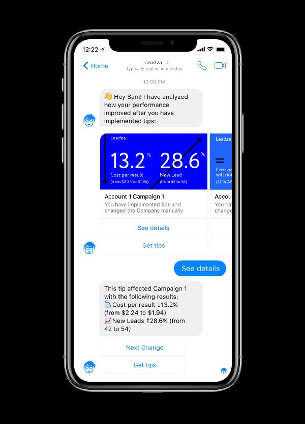 Leadza: платформа ИИ-ассистентов для управления кампаниями в Instagram и Facebook