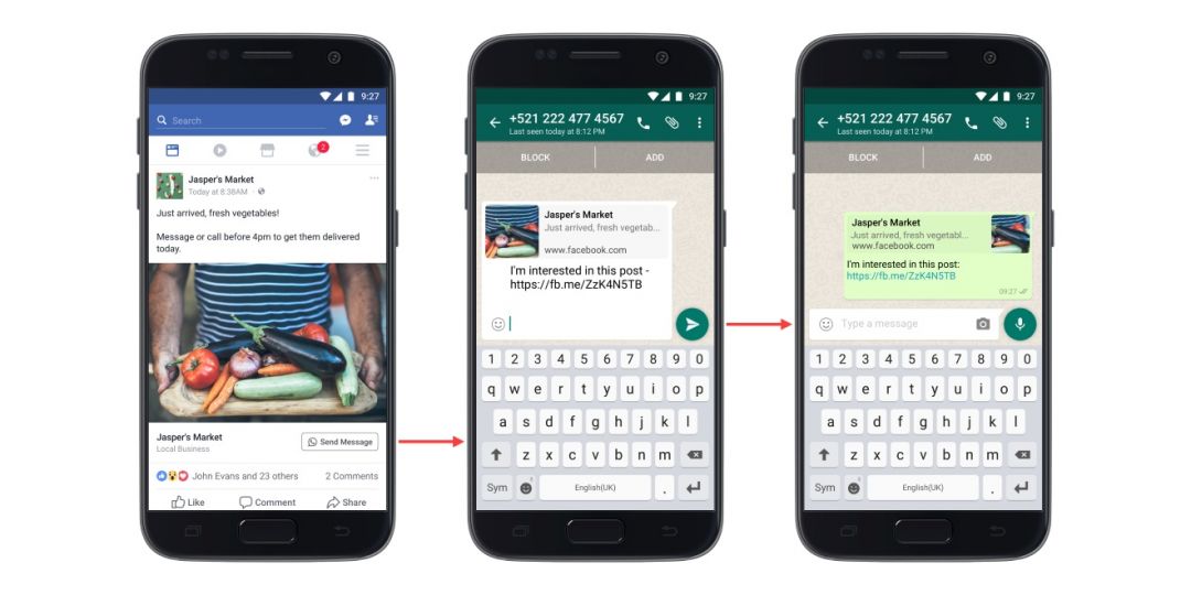FB усовершенствовал объявления Click to WhatsApp