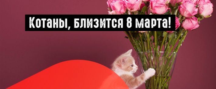 Запускаем рекламную кампанию в преддверии 8 марта