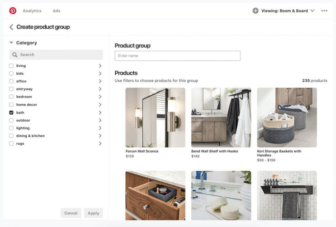 Pinterest представил новые функции для покупок в своем сервисе