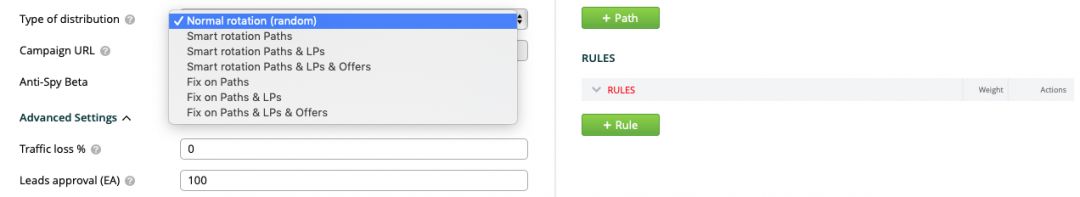 Трекер для арбитража трафика - Binom