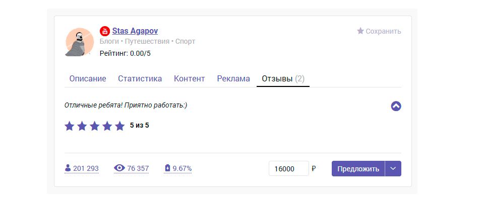 Рекламируемся у блогеров правильно