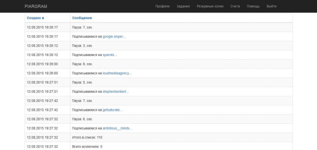 Под прицелом: Piargram - сервис продвижения аккаунтов в Instagram