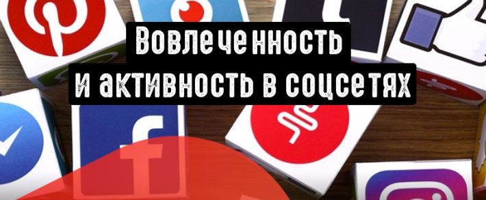 Вовлеченность и активность в Facebook, Instagram и Twitter
