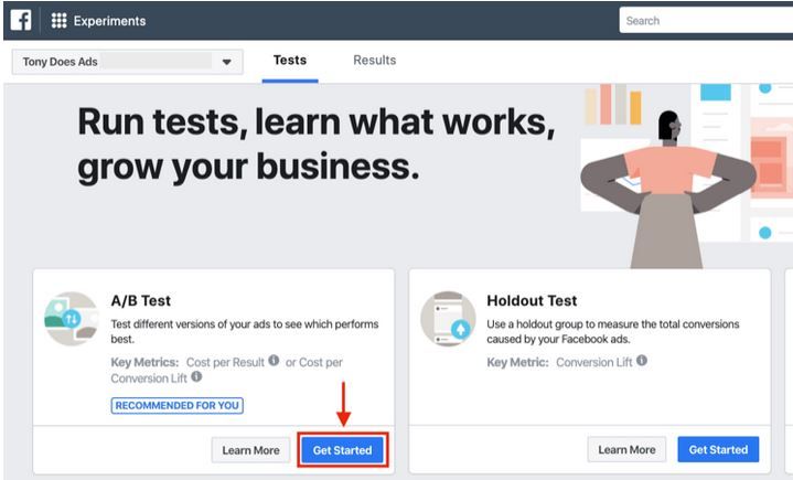 Facebook Experiments: как протестировать объявления