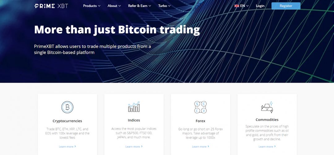 PrimeXBT: прямой рекламодатель крипто офферов