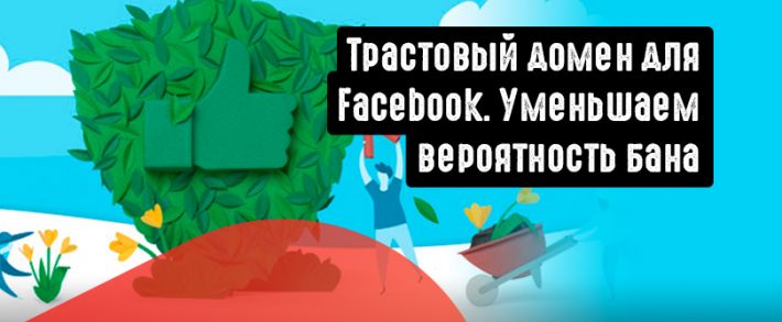 Повышаем траст домена для Facebook