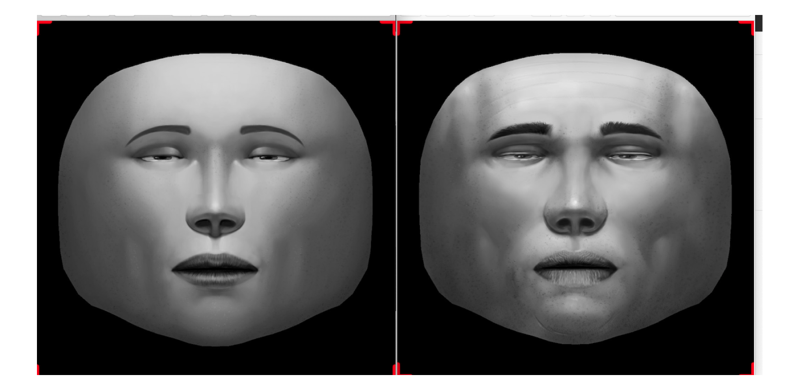 Скачай приложение где маски. Маска для Spark ar. Макет маски для лица. Лицо для создавания масок. Лицо для маски Spark ar.