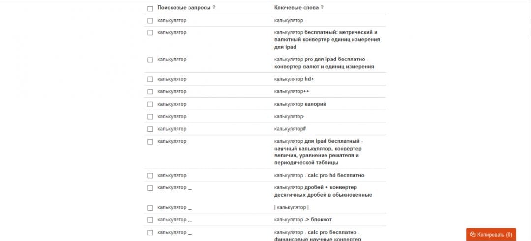 Под прицелом: Keyword Tool - сервис для подбора ключевых слов из автоподсказок