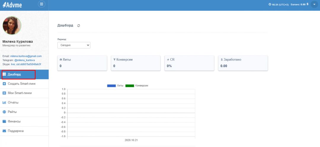 Advme.Space: smartlink партнерка с мульти офферами под любые ГЕО