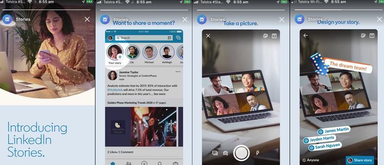 LinkedIn тестирует рекламу в Stories