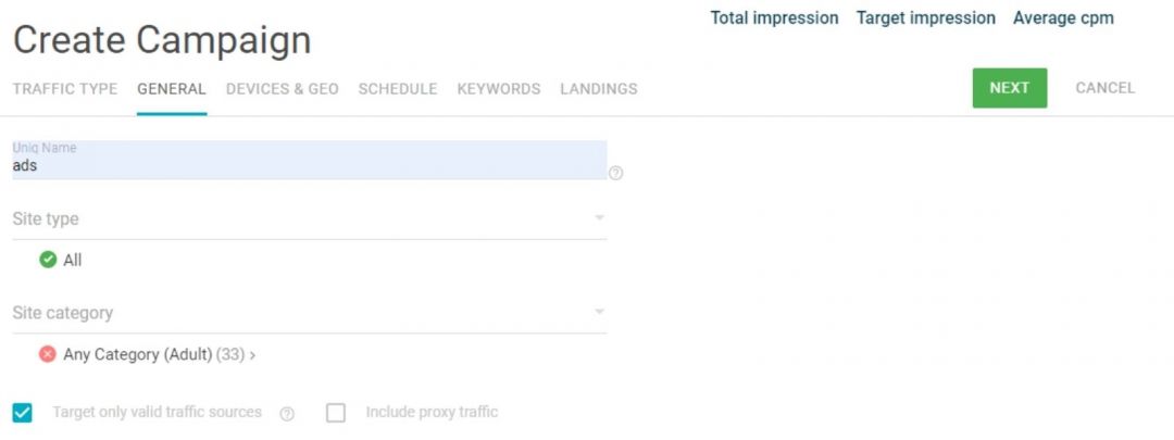 Clickaine: международная рекламная сеть с adult трафиком