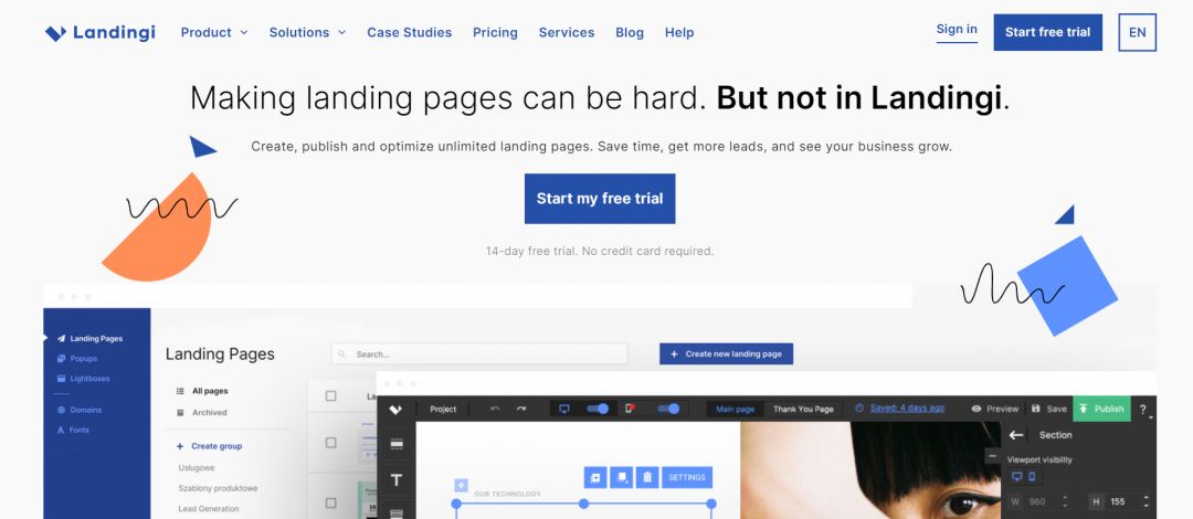Топ лучших конструкторов для создания лендингов