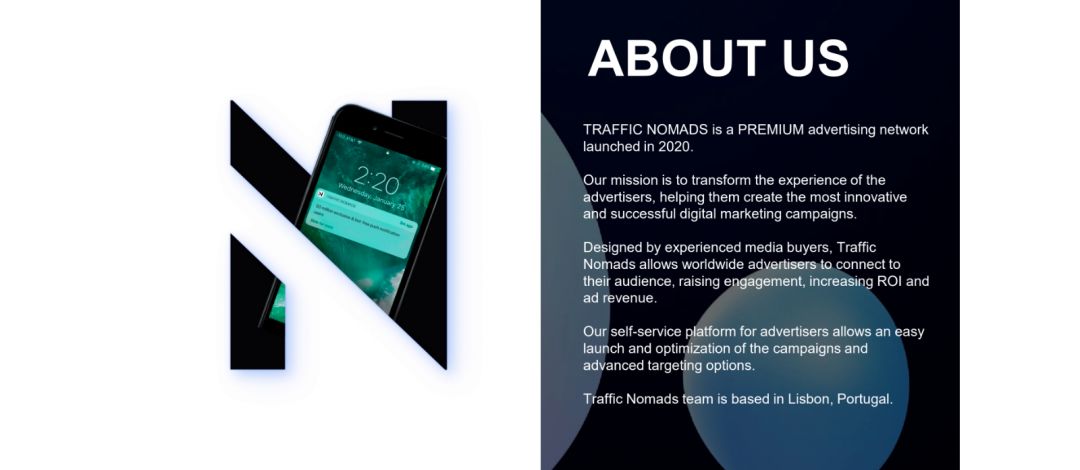Traffic Nomads: рекламная сеть с платформой самообслуживания