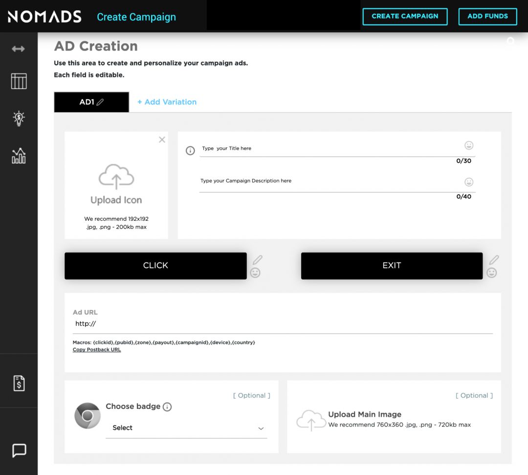Traffic Nomads: рекламная сеть с платформой самообслуживания