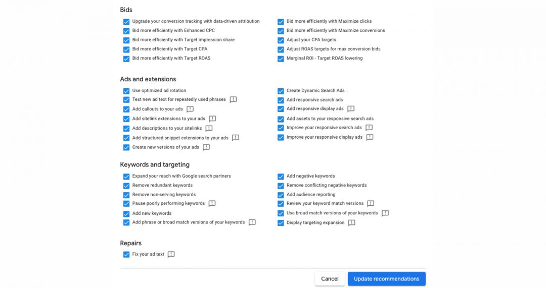 Стоит ли использовать автоматические рекомендации в Google Ads?