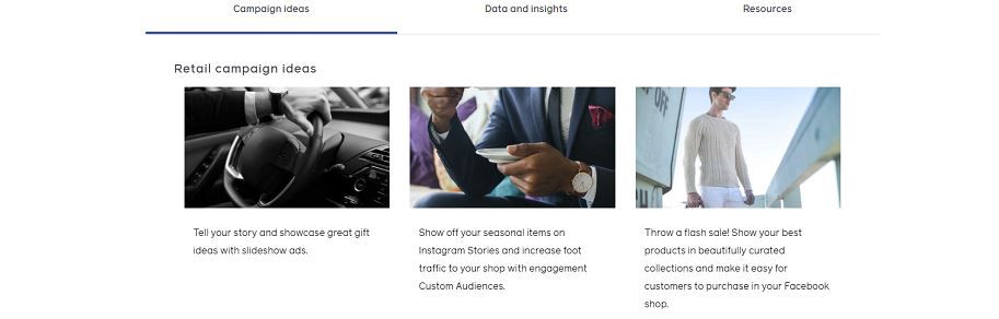 Facebook запускает «Генератор идей для кампаний»
