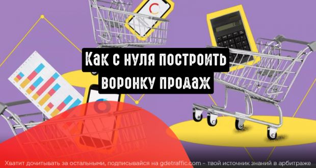 Как построить воронку продаж с нуля. Пошаговое руководство