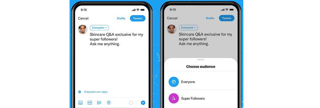 Twitter расширяет возможности монетизации авторов: появилась кнопка ”Super Follows”